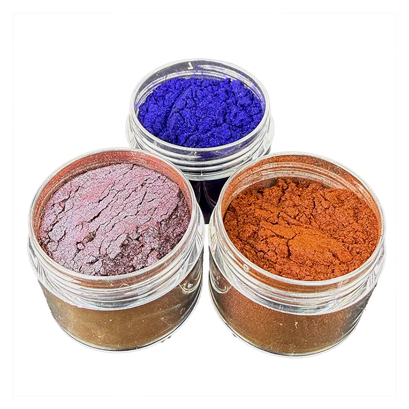Deep tone color-shifting pigments